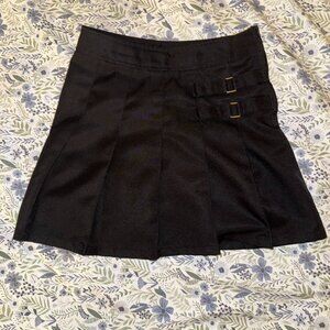 French toast Pleated Two-Tab Skort kid girl sz 8